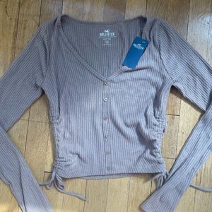 NWT Hollister Cinched Long sleeve